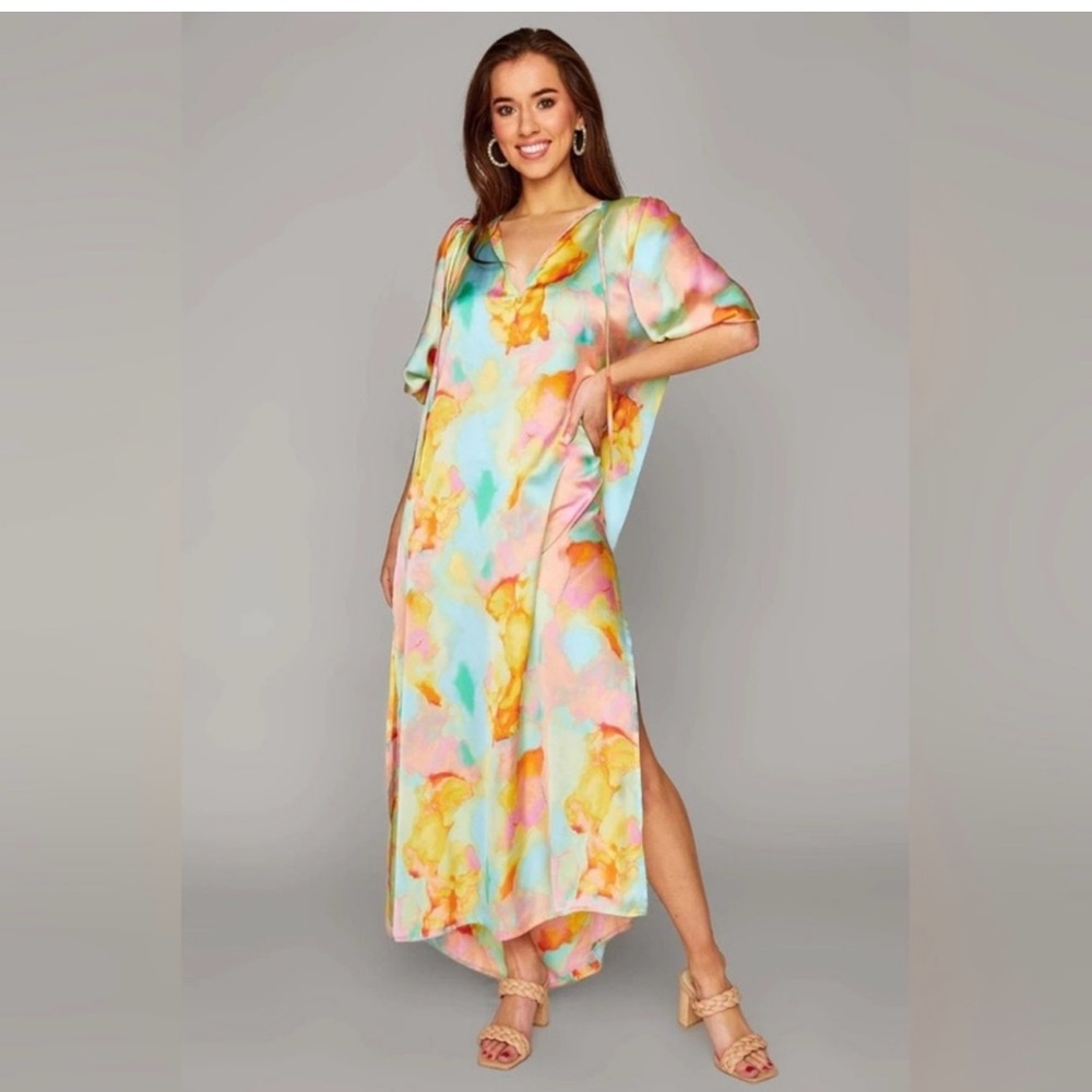 Buddy Love Colorful Maxi Dress
